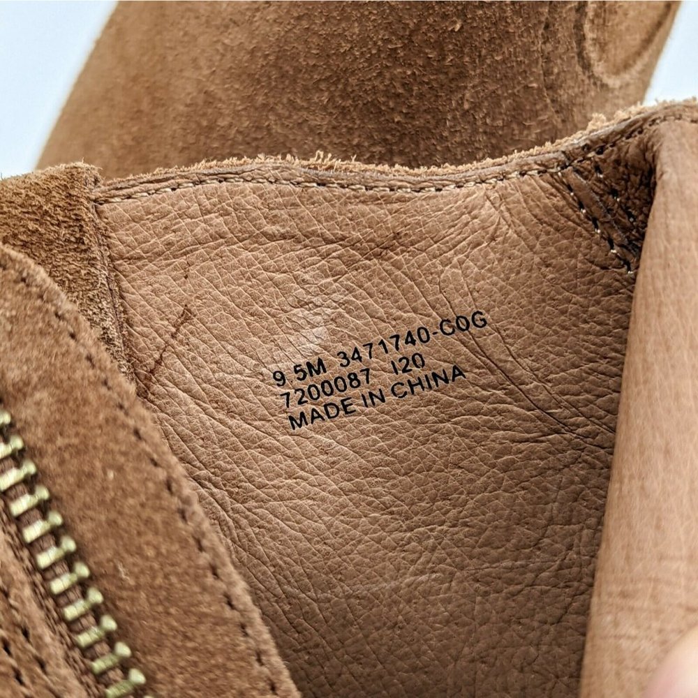 frye reina western ankle bootie